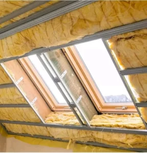 Утепленный потолок в жилом доме