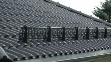 установка снегозадержателей