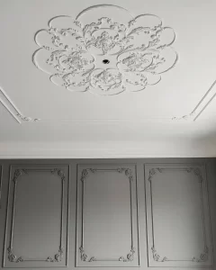 Детальный вид молдинга из полиуретана