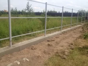 профессиональная установка столбов