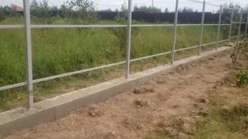 профессиональная установка столбов