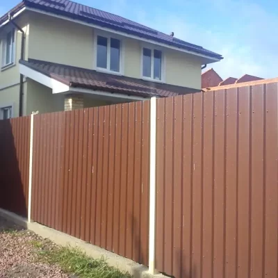 забор метал