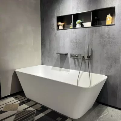 установка акриловая ванна