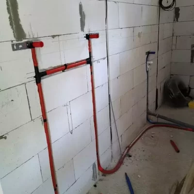 штробление под полотенцесушитель