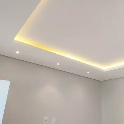 готовый двухуровневый потолок