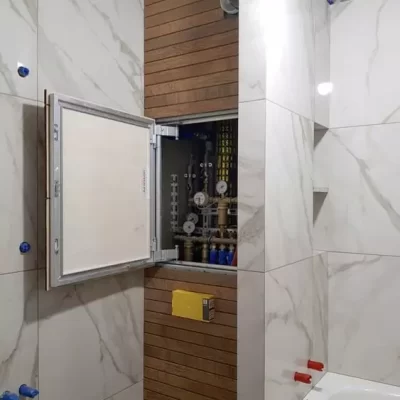 монтаж скрытого люка