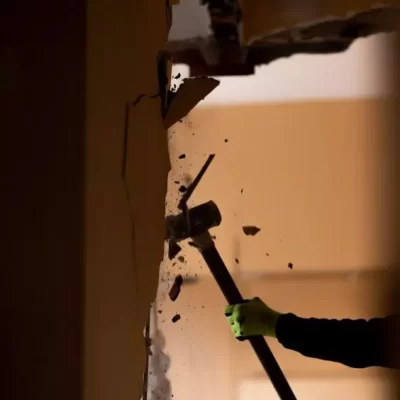 Быстрый демонтаж стен