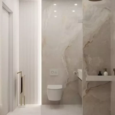 окончание работы по укладке керамогранита