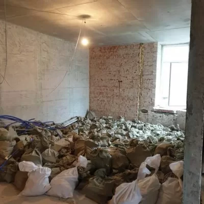 демонтаж штукатурки